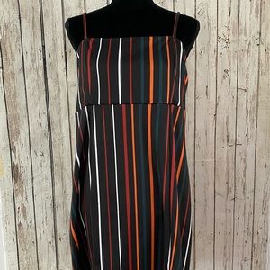 NWOT Wild Fable striped mini dress. Size: L